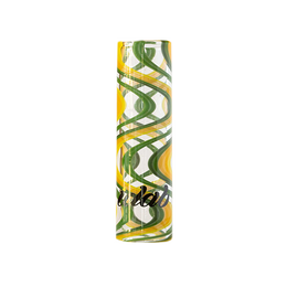 iDab Glass Hookah Hose Tip (Green + Yellow)