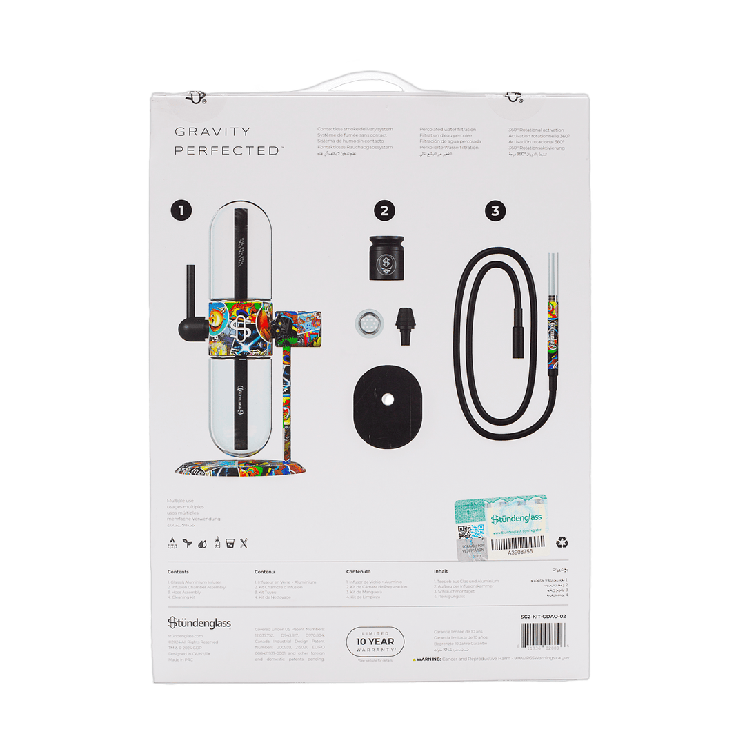 Grateful Dead x Stundenglass Gravity Infuser - Legacy Patchwork