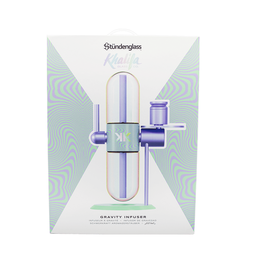Khalifa x Stundenglass Gravity Infuser - Violet Sky / Mints