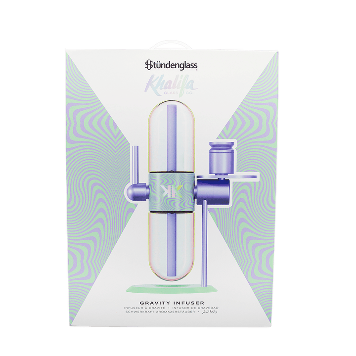 Khalifa x Stundenglass Gravity Infuser - Violet Sky / Mints
