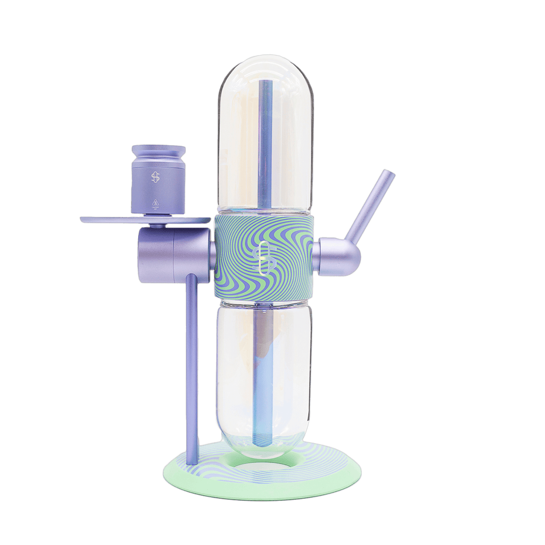 Khalifa x Stundenglass Gravity Infuser - Violet Sky / Mints