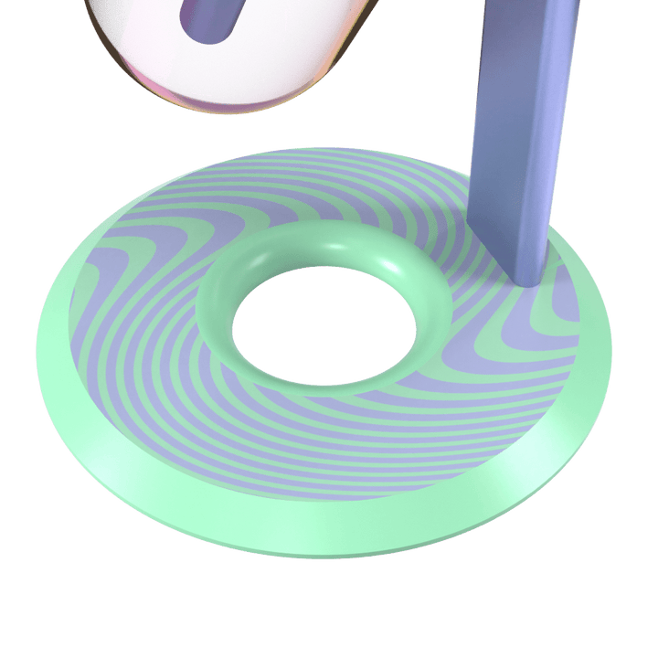 Khalifa x Stundenglass Gravity Infuser - Violet Sky / Mints