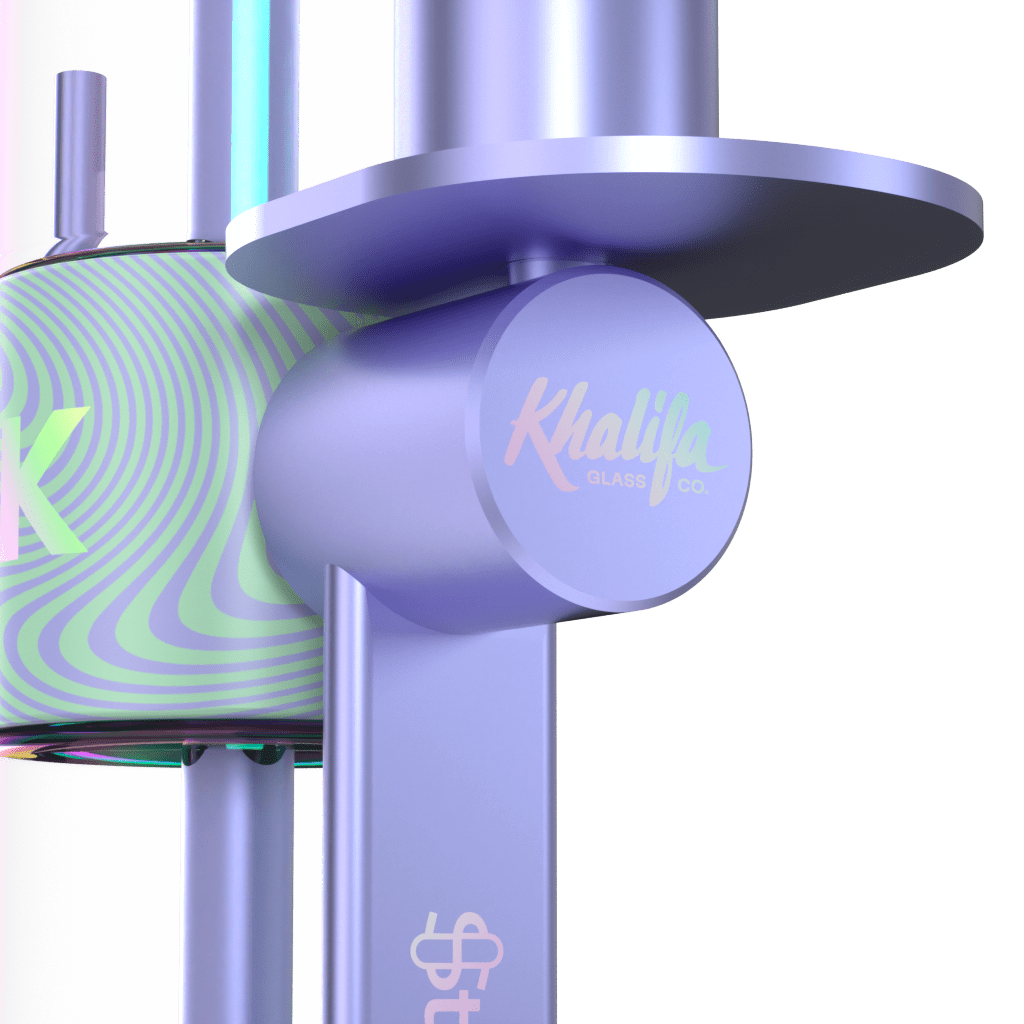 Khalifa x Stundenglass Gravity Infuser - Violet Sky / Mints