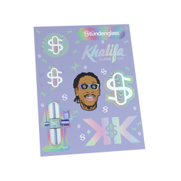 Khalifa x Stundenglass Gravity Infuser - Violet Sky / Mints