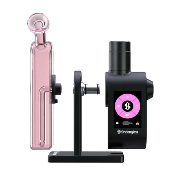 Modül + Dok Deluxe Travel Set - Pink Glass