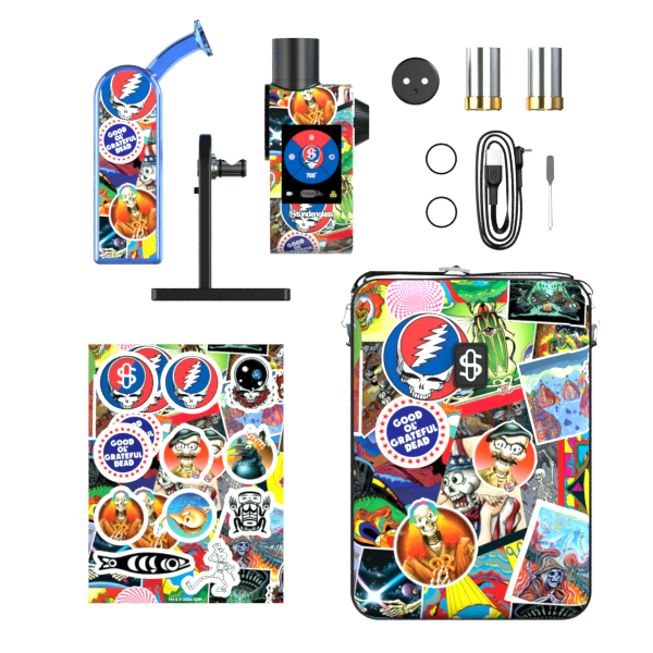 Grateful Dead Modül + Dok Deluxe Travel Set - Legacy Patchwork
