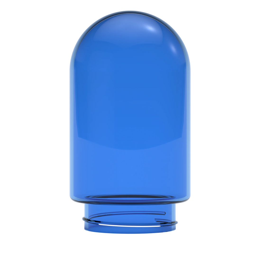 Single Blue Glass Globe (Large)
