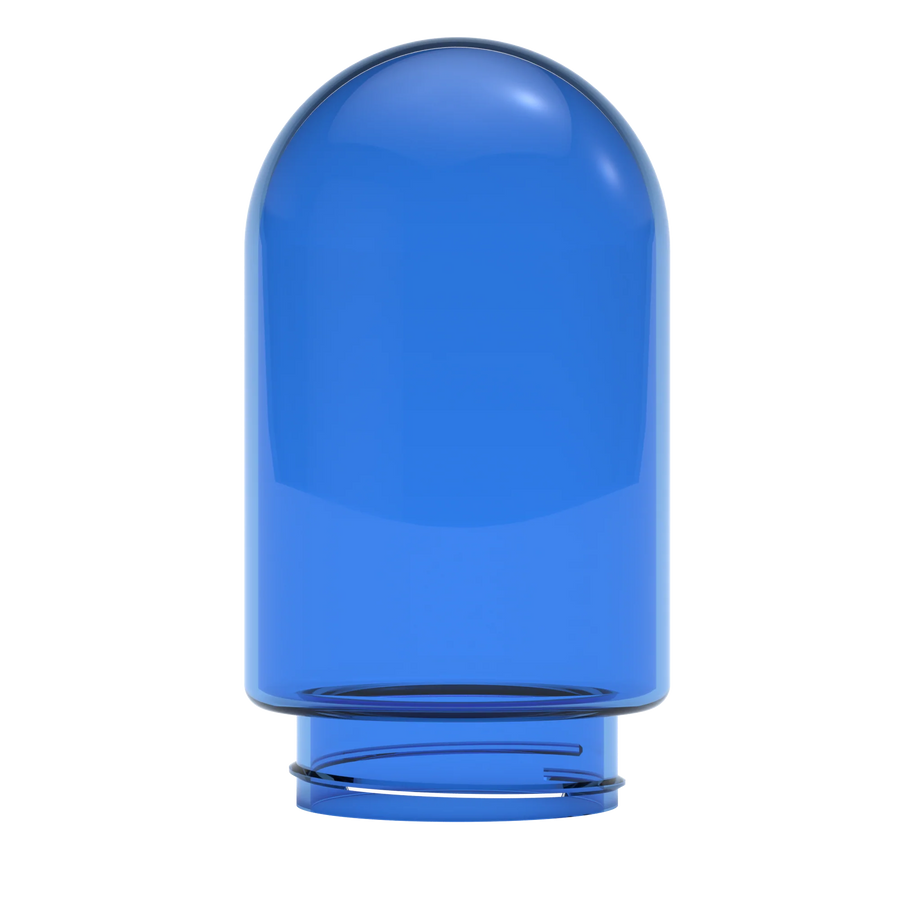 Single Blue Glass Globe (Large)