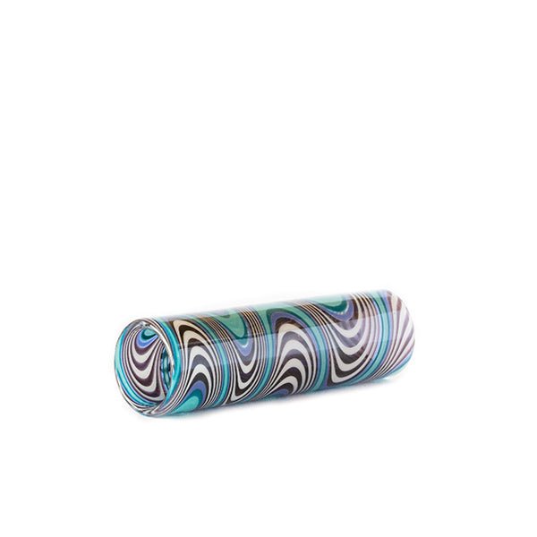iDab Glass Hookah Hose Tip (Blue + Black)