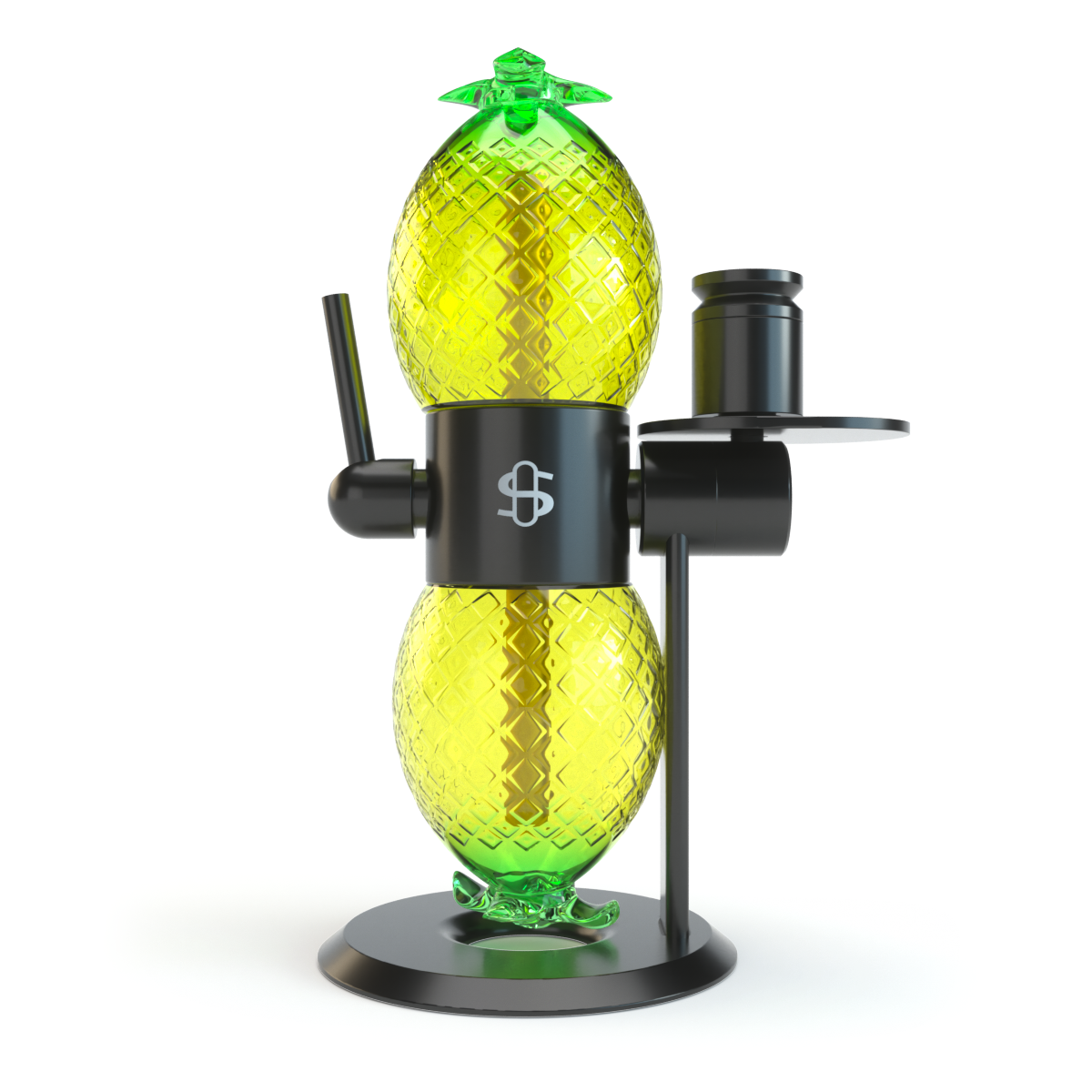 Stündenglass Pineapple Globe (Single) – Stündenglass: Gravity Hookahs and Infusers | EU