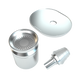 Polished Silver Infusion Chamber Assembly