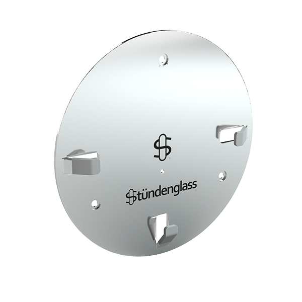 Polished Silver Wall Mount